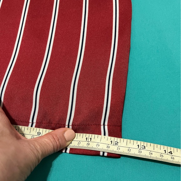 Forever 21 Red and White V Neck Jumpsuit - Picture 5 of 10